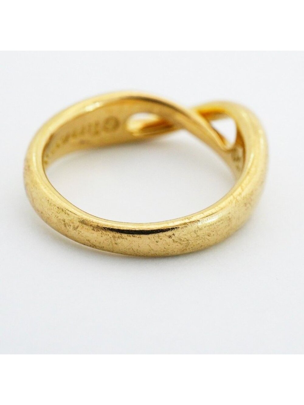 Tiffany & Co Ring Infinity 18k Yellow Gold - Picture 9 of 9